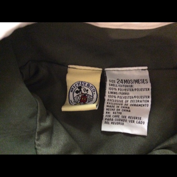 Mickey & Co Aviation Jacket Donald Mickey 24M - Picture 3 of 8